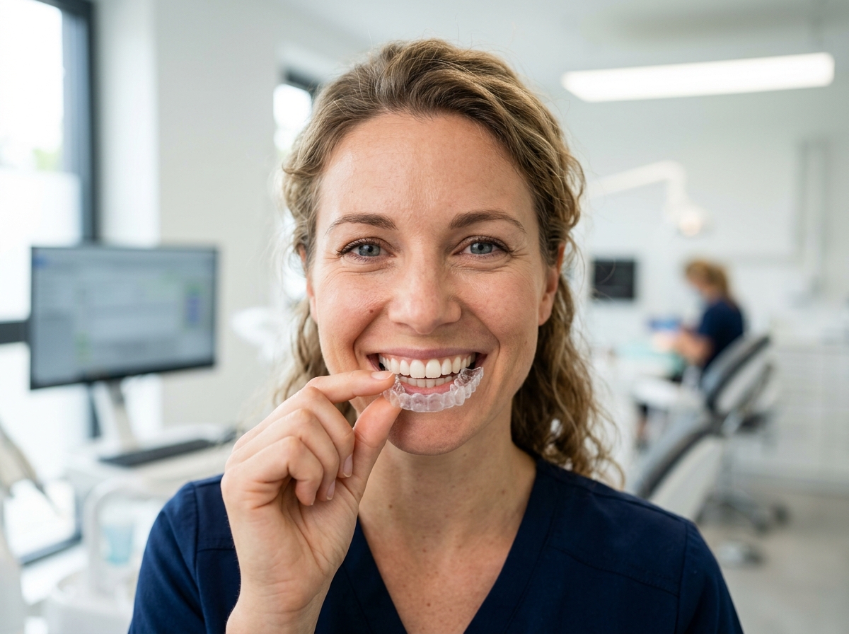 Clear aligner treatment at Serenity Dental in Beaumont, AB