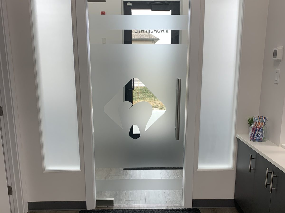 Entrance to Serenity Dental in Beaumont, AB